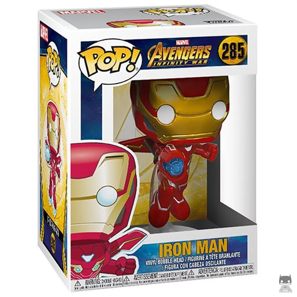 Figurine Funko POP Iron Man avec boîte