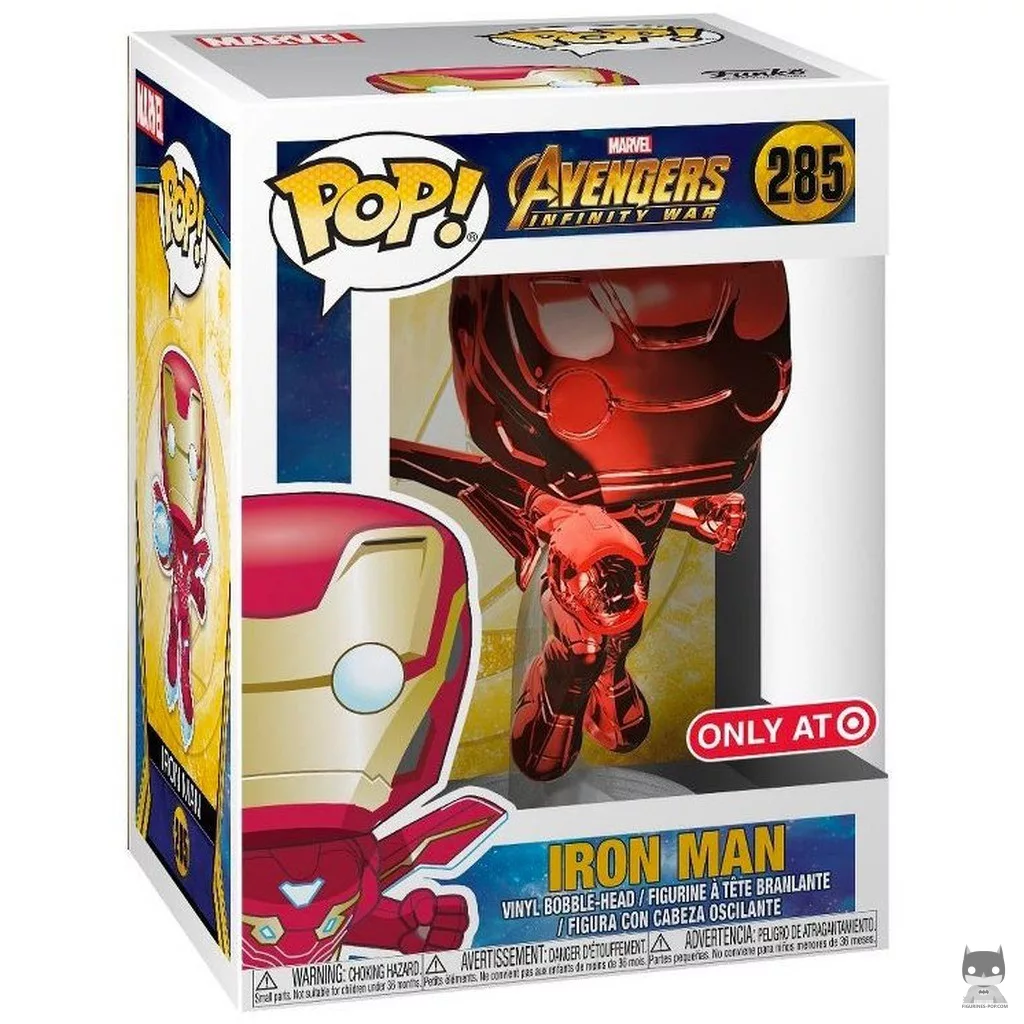 Figurine Funko POP Iron Man avec boîte