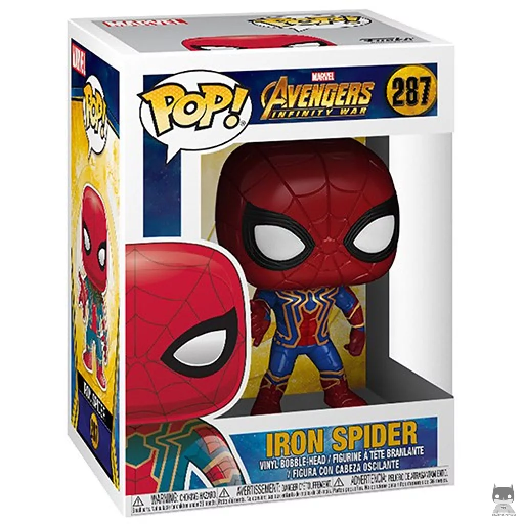 Figurine Funko POP Iron Spider avec boîte