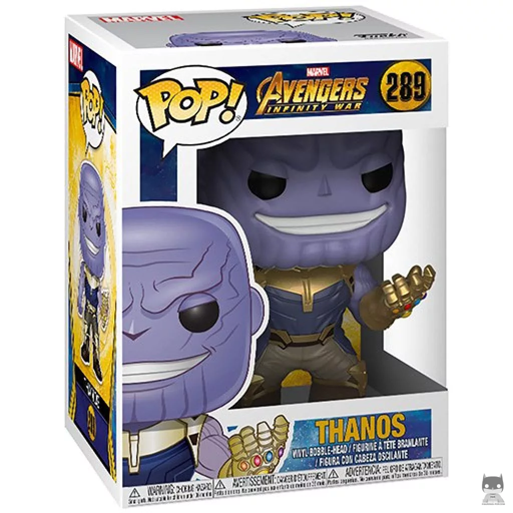 Figurine Funko POP Thanos avec boîte