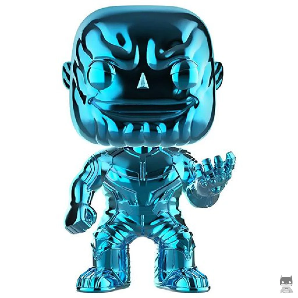 Figurine Funko POP Thanos (Bleu & Chrome) (Avengers : Infinity War)