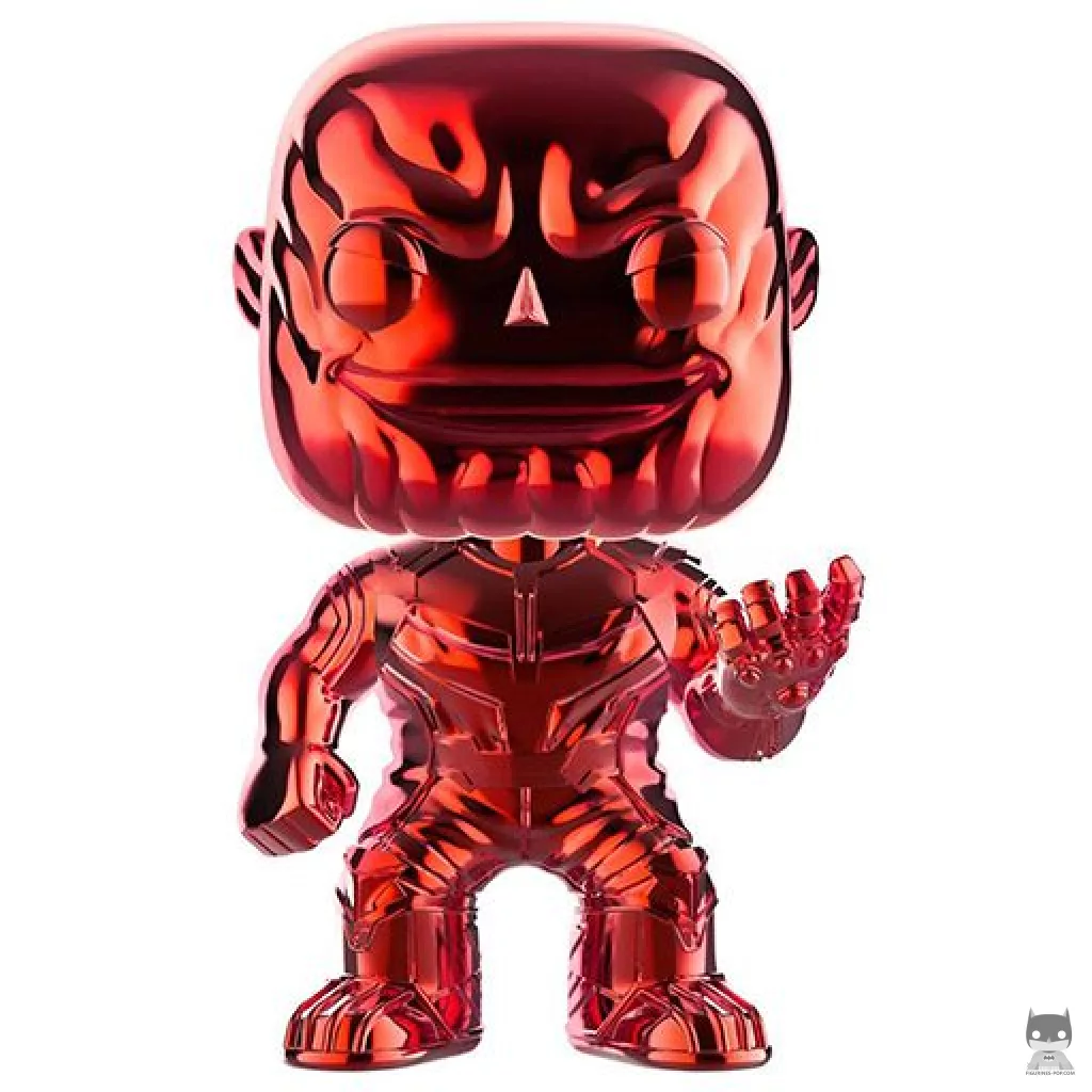 Figurine Funko POP Thanos (Rouge & Chrome) (Avengers : Infinity War)