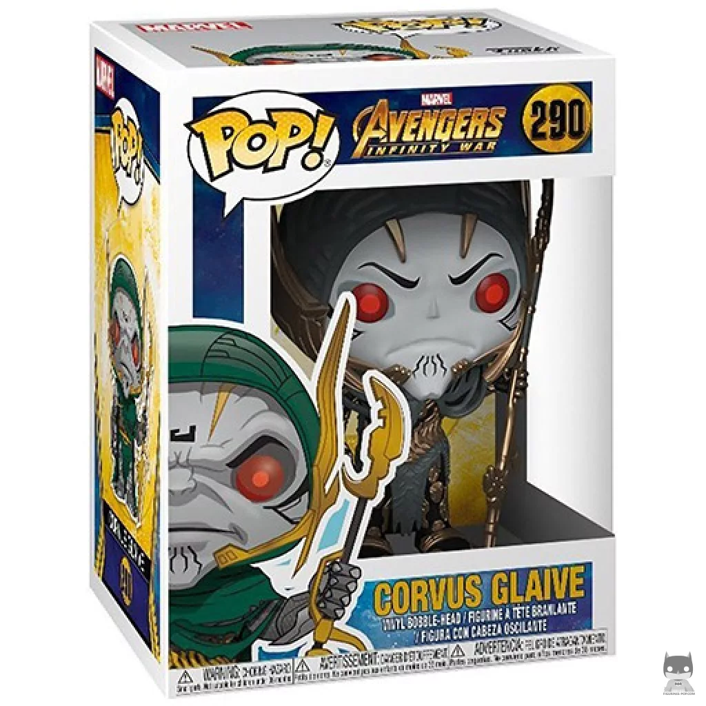 Figurine Funko POP Corvus Glaive avec boîte