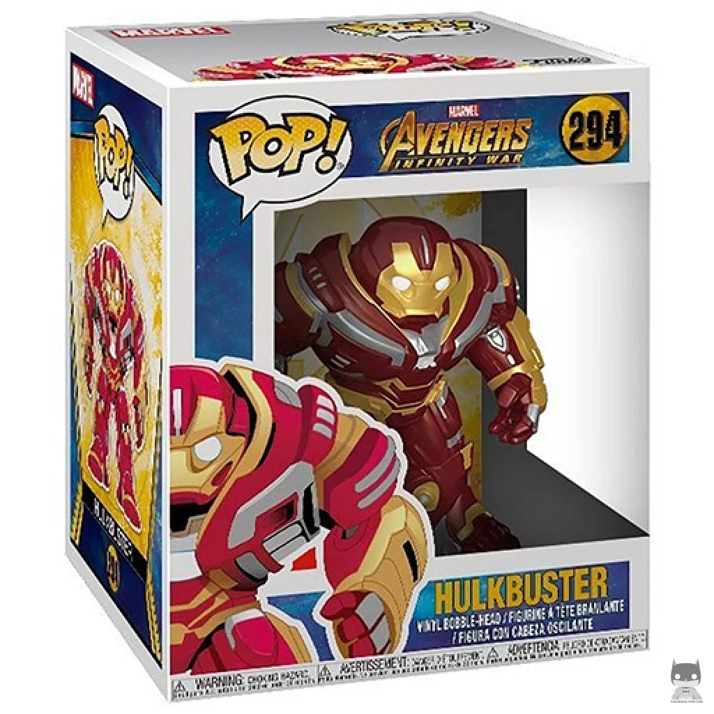 Figurine Funko POP Hulkbuster (Supersized) avec boîte