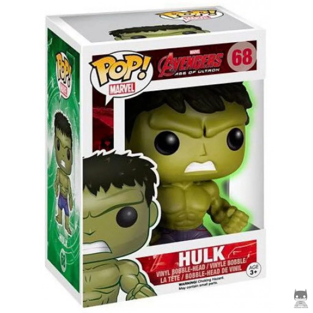 Figurine Funko POP Hulk avec boîte