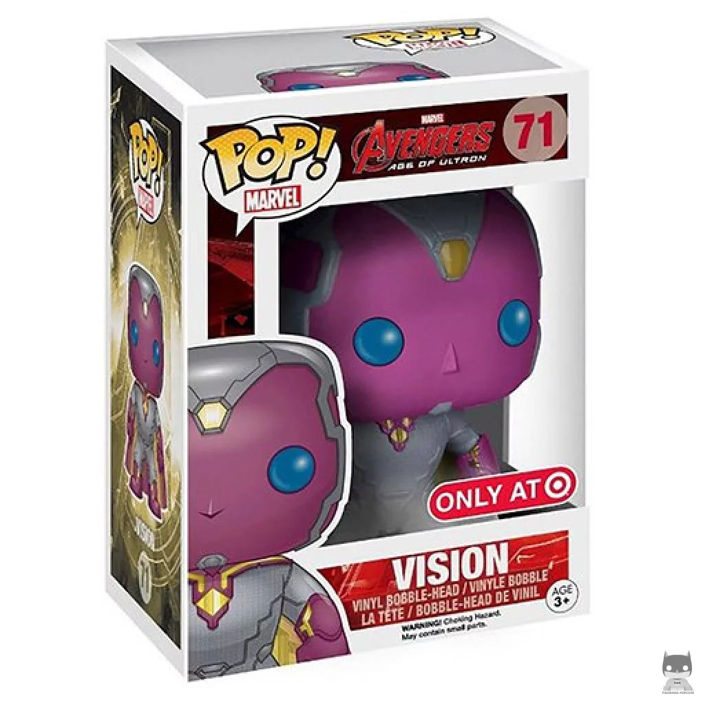 Figurine Funko POP Vision (Translucent) avec boîte
