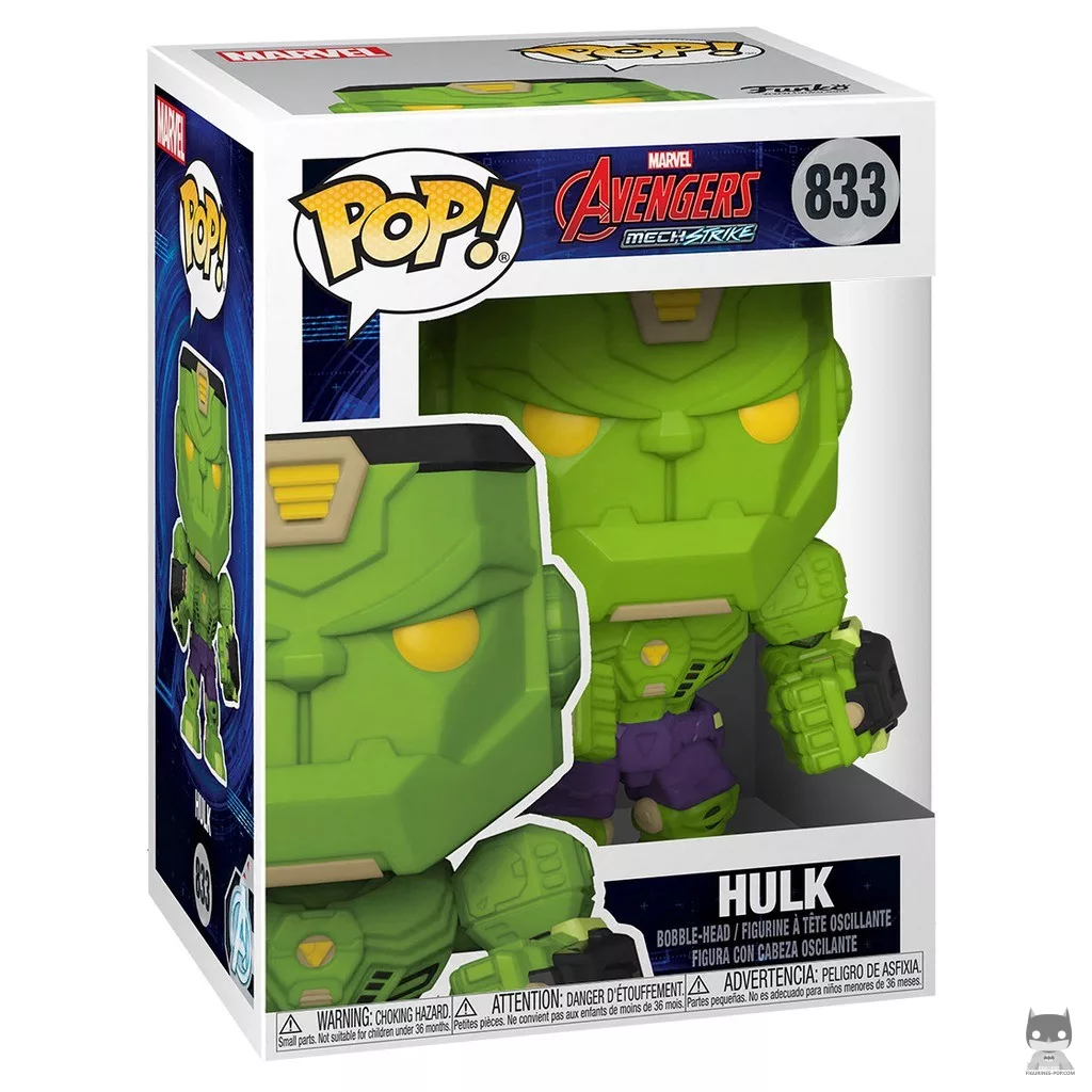 Figurine Funko POP Hulk avec boîte