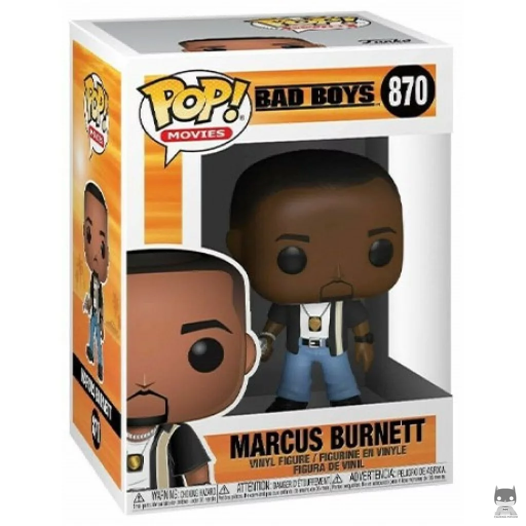 Figurine Funko POP Marcus Burnett avec boîte