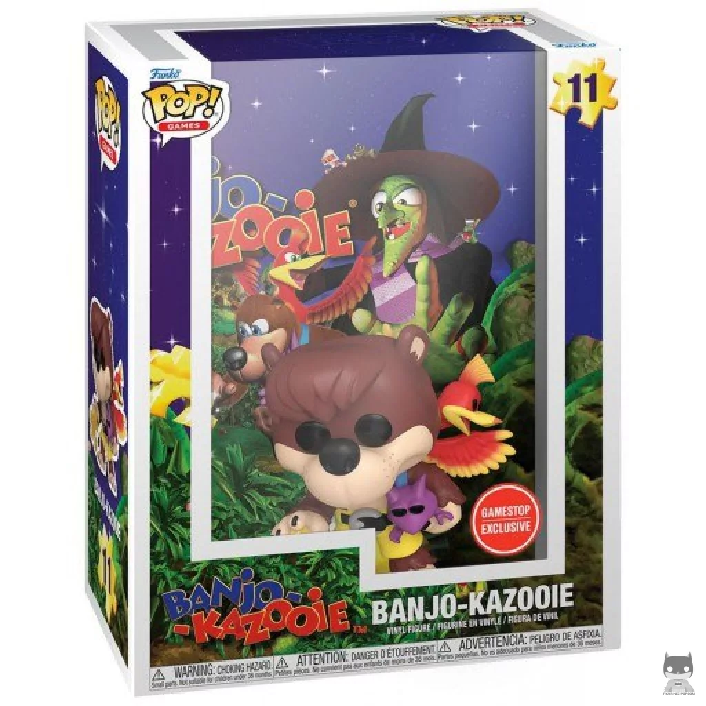 Figurine Funko POP Banjo-Kazooie avec boîte