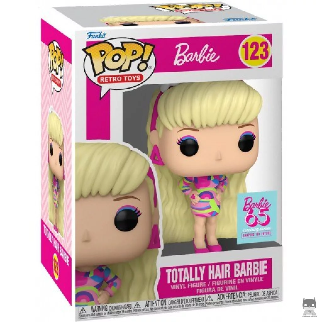 Figurine Funko POP Totally Hair Barbie avec boîte