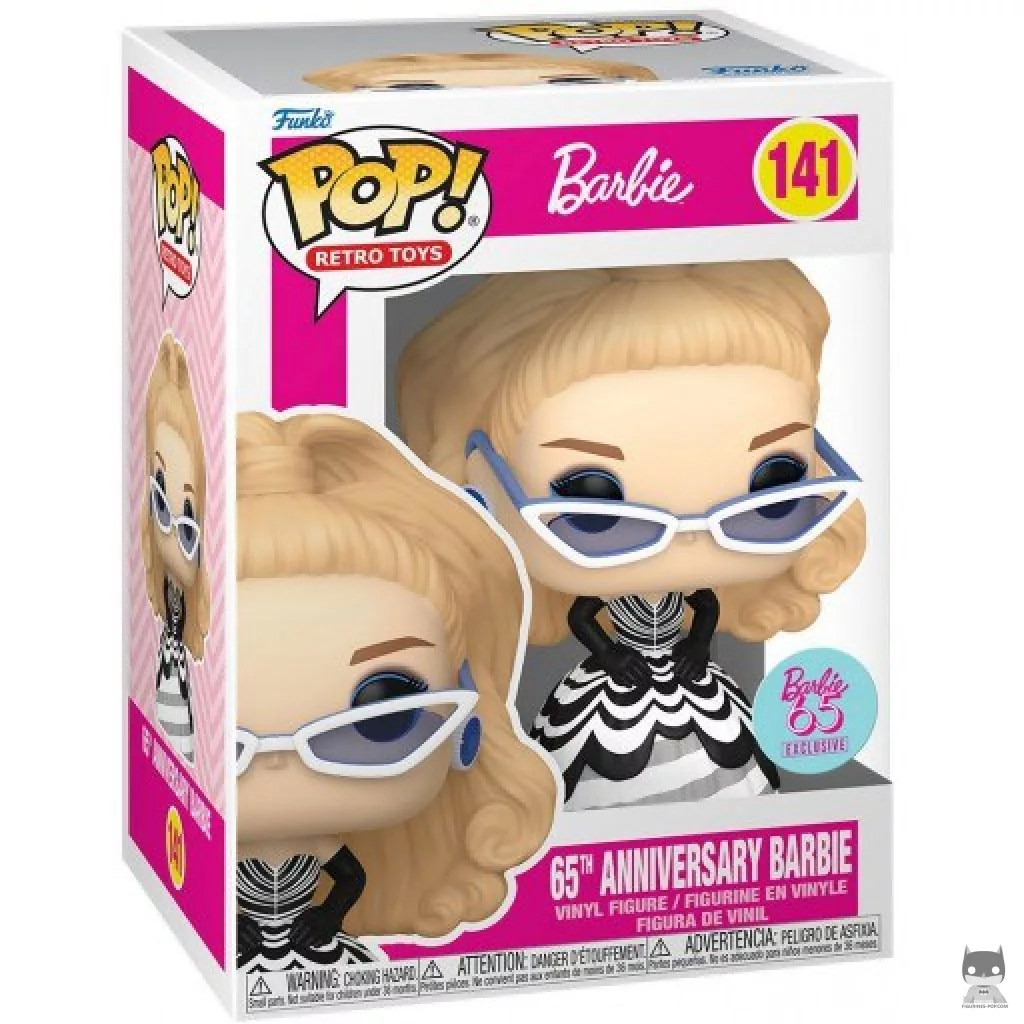 Figurine Funko POP Barbie 65ème Anniversaire avec boîte