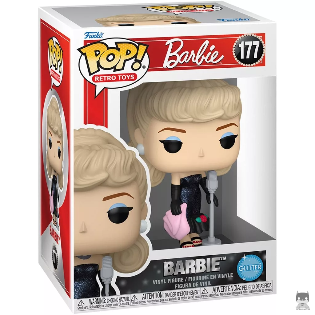 Figurine Funko POP Barbie (Pailletée) avec boîte