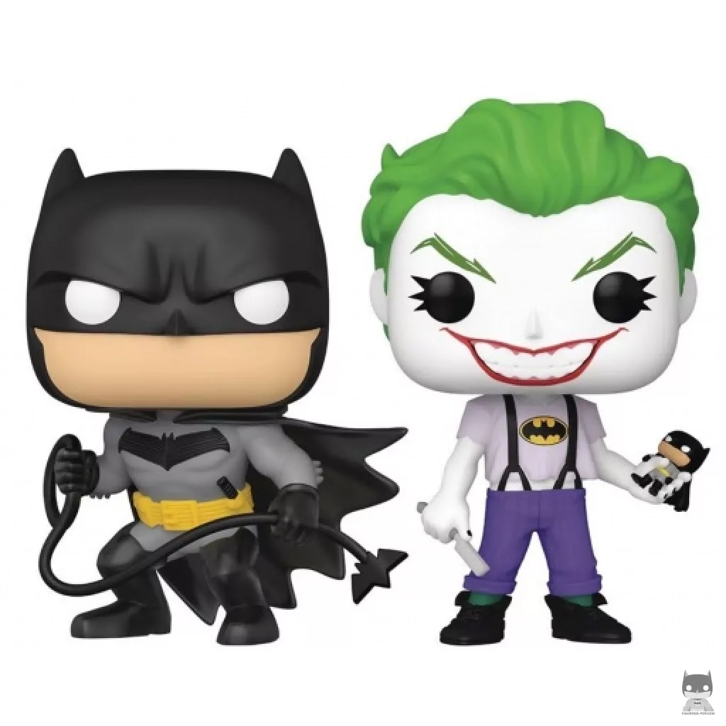 Figurine Funko POP White Knight Batman & White Knight the Joker (Batman)