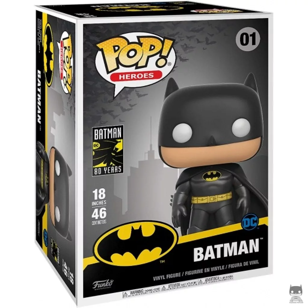 Figurine Funko POP Batman (Supersized 18'') avec boîte