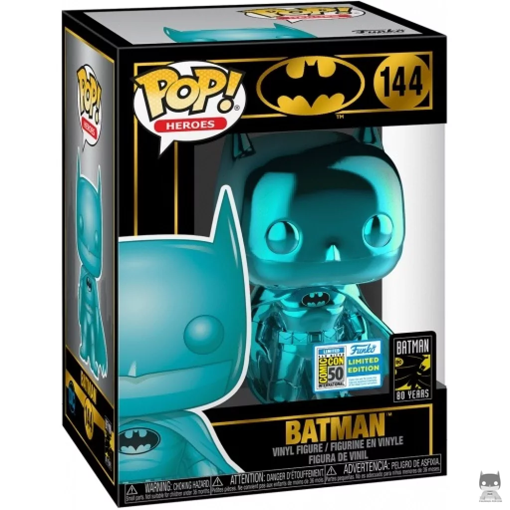 Figurine Funko POP Batman (Bleu Ciel) avec boîte