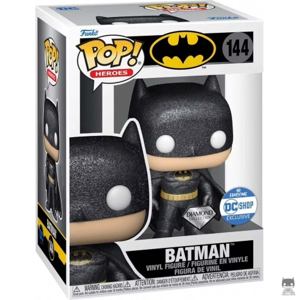 Figurine Funko POP Batman (Diamond Glitter) avec boîte