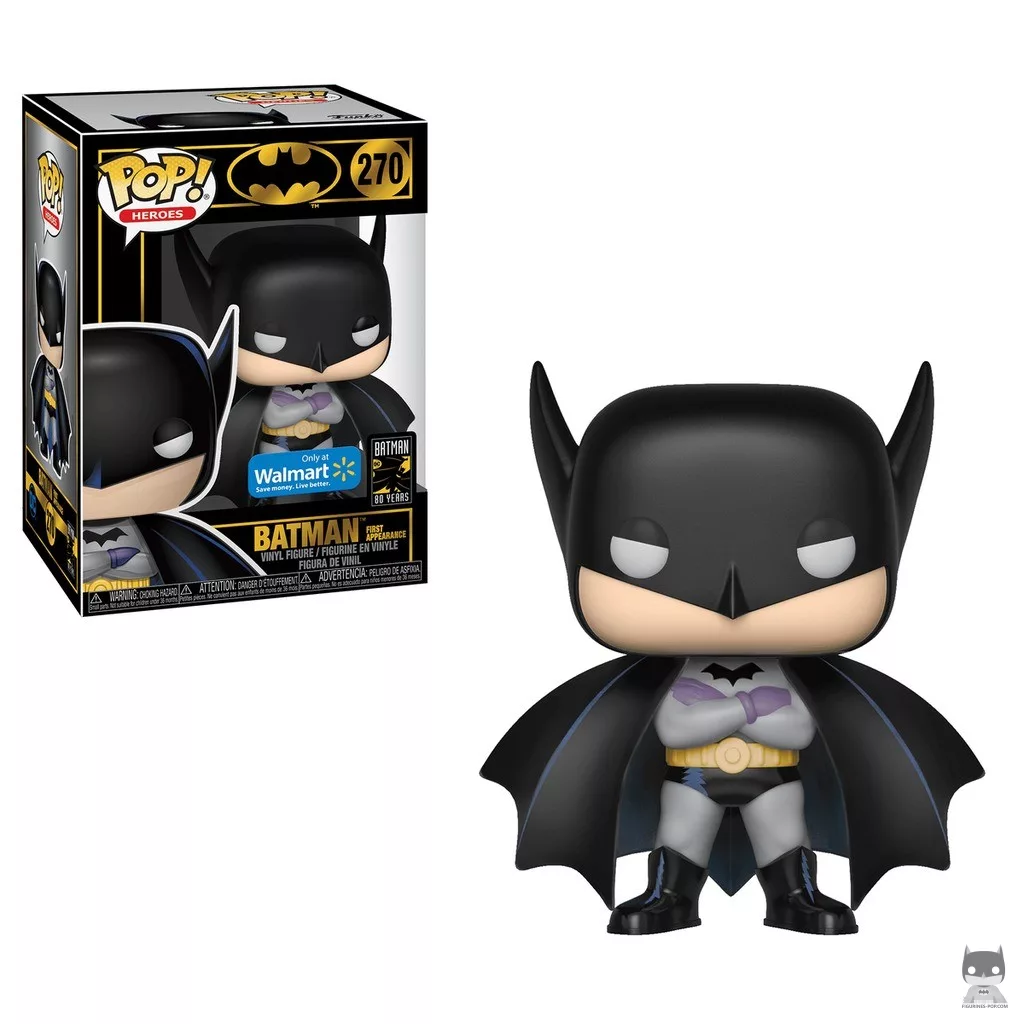 Figurine Funko POP Batman First Appearance (Clair) avec boîte