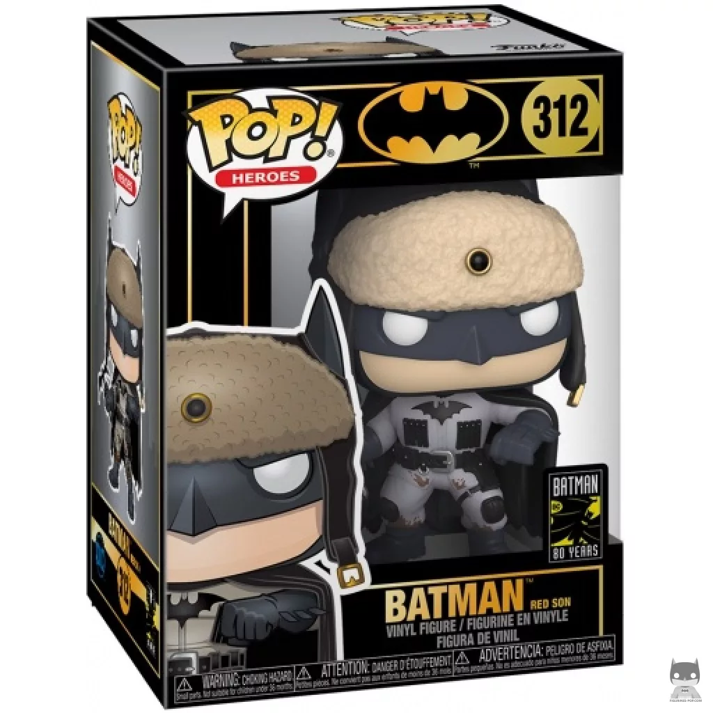 Figurine Funko POP Batman (Red Son 2003) avec boîte