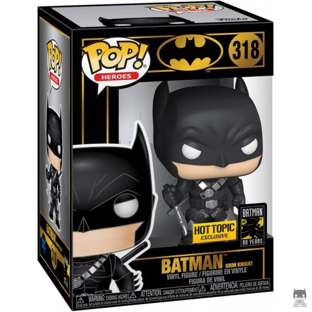 Figurine Funko POP Batman Grim Knight avec boîte