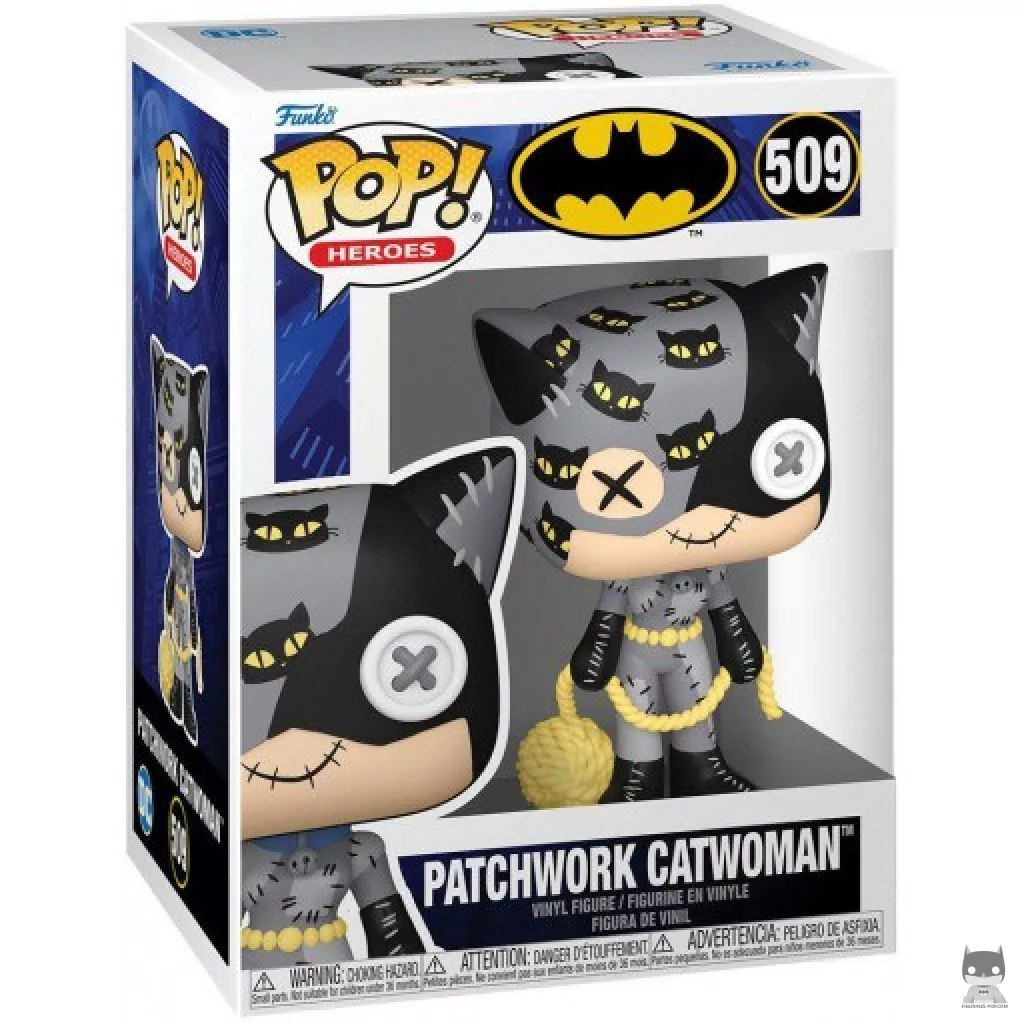 Figurine Funko POP Catwoman (Patchwork) avec boîte