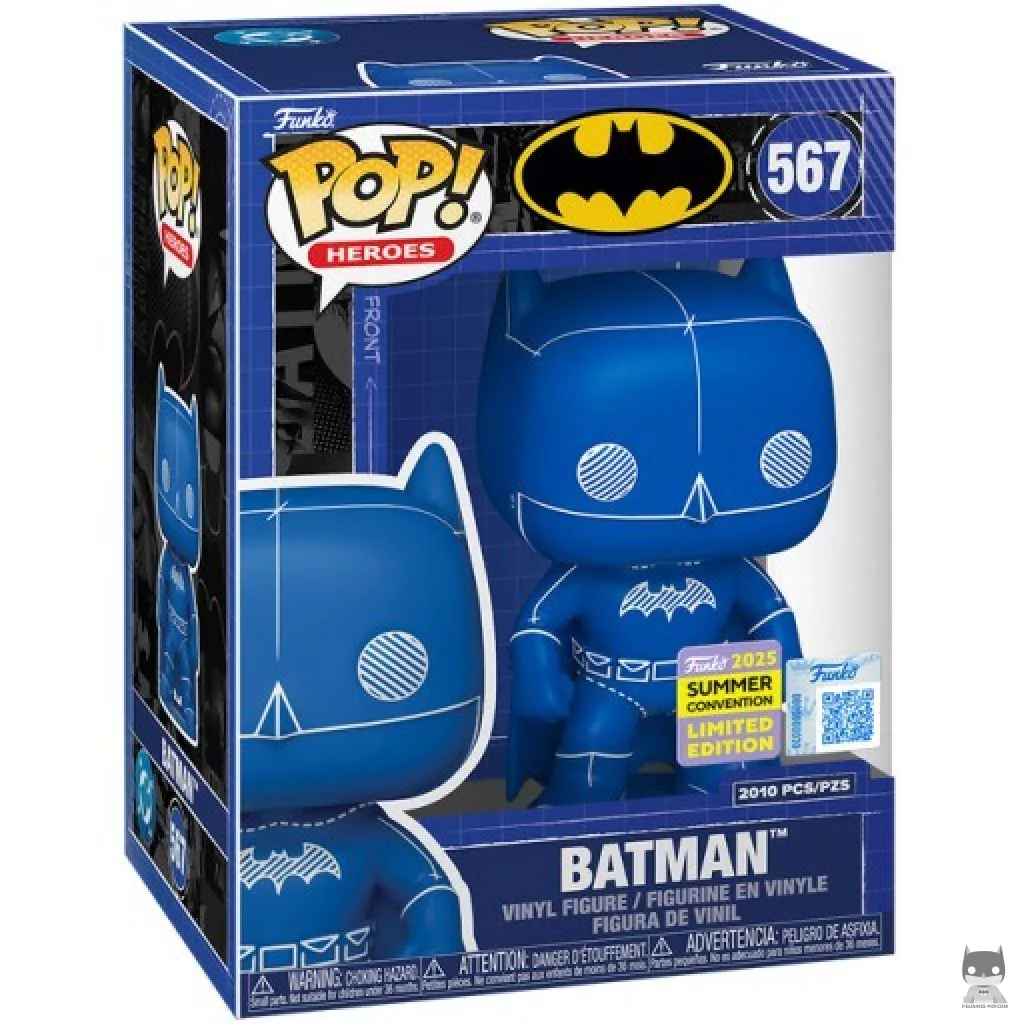 Figurine Funko POP Batman (Bleu) avec boîte
