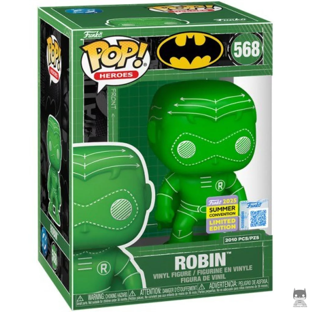 Figurine Funko POP Robin (Vert) avec boîte