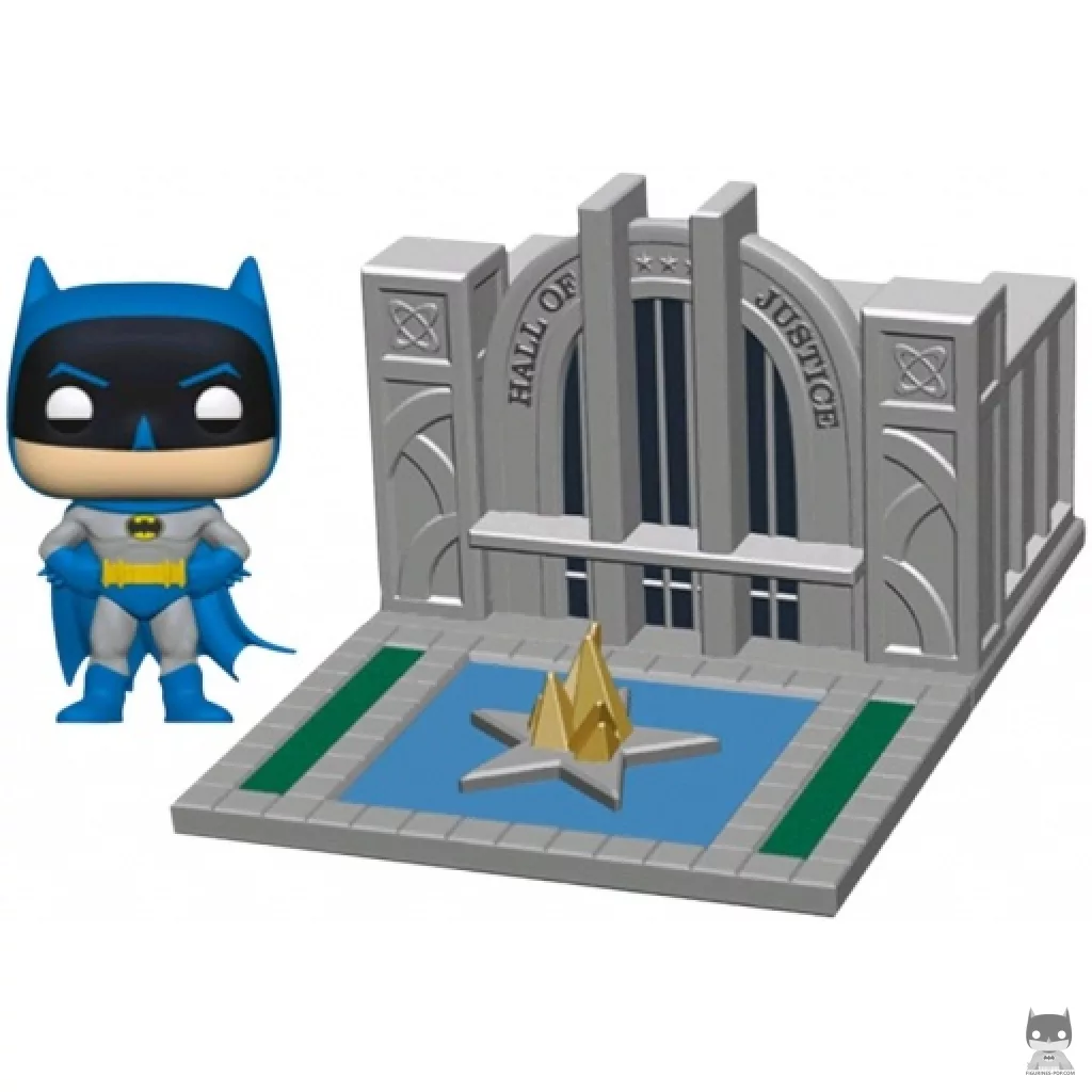 Figurine Funko POP Batman devant le Palais de Justice (Batman)