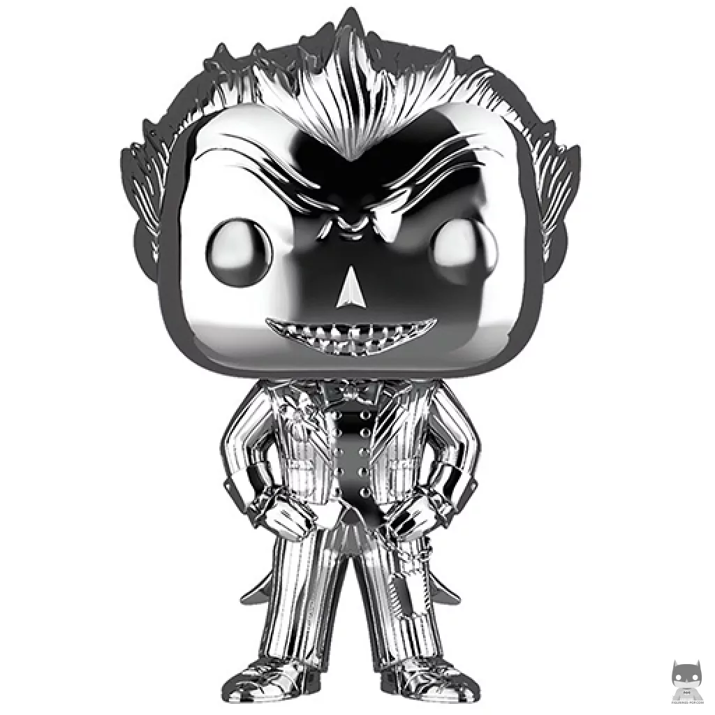 Figurine Funko POP Le Joker (Argent) (Batman : Arkham Asylum)