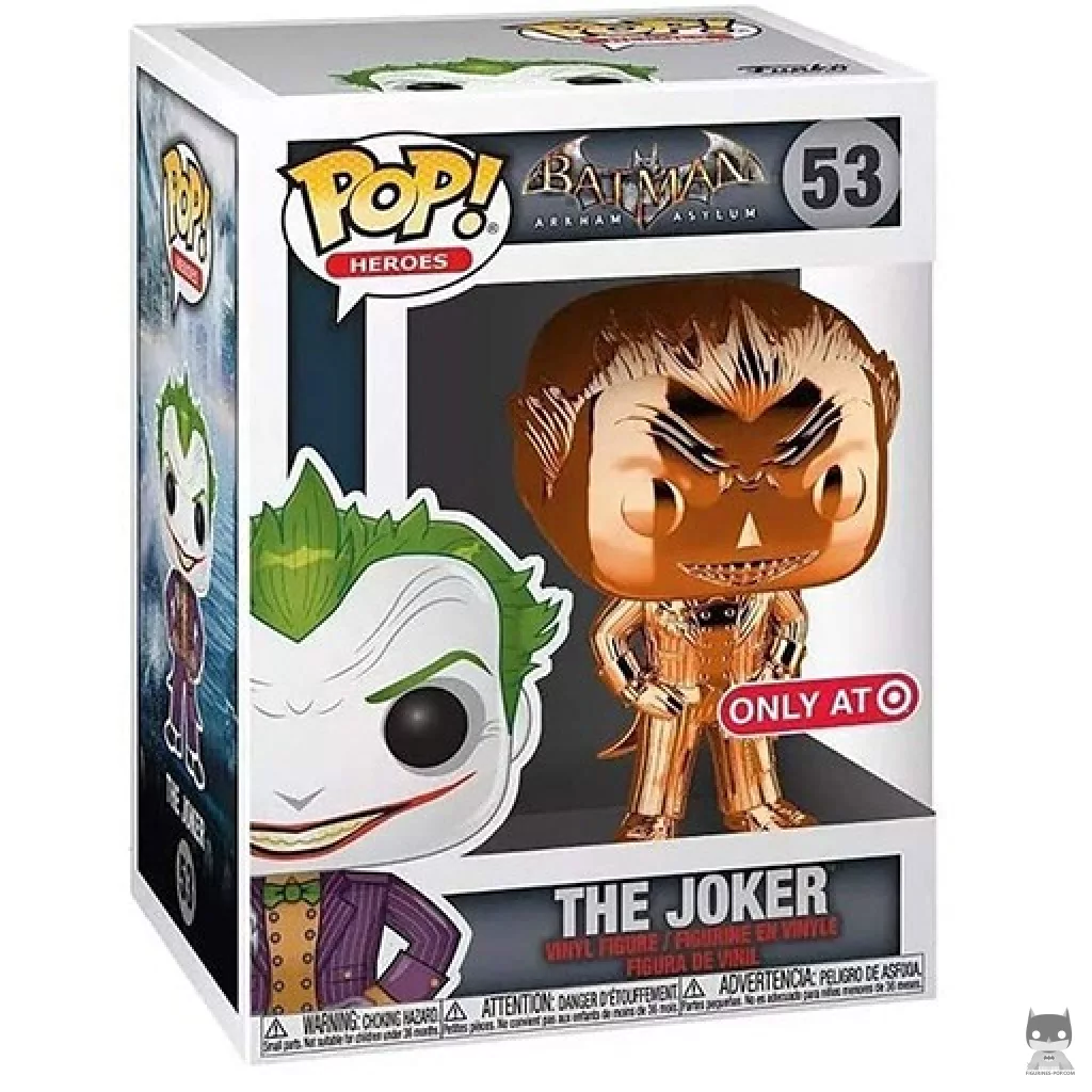 Figurine Funko POP Le Joker (Orange) avec boîte