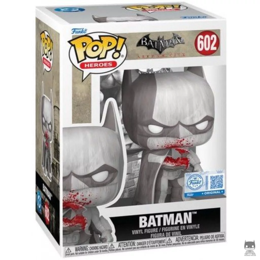Figurine Funko POP Batman (Ensanglanté) avec boîte