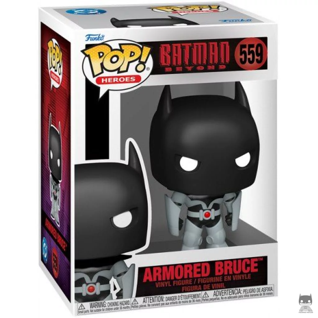 Figurine Funko POP Bruce Armure Blindée avec boîte