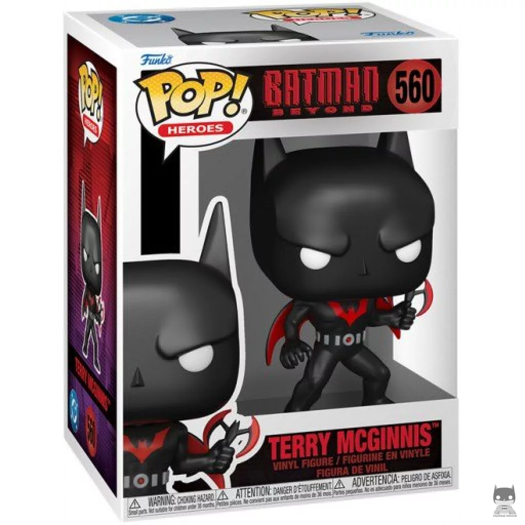 Figurine Funko POP Terry McGinnis avec boîte
