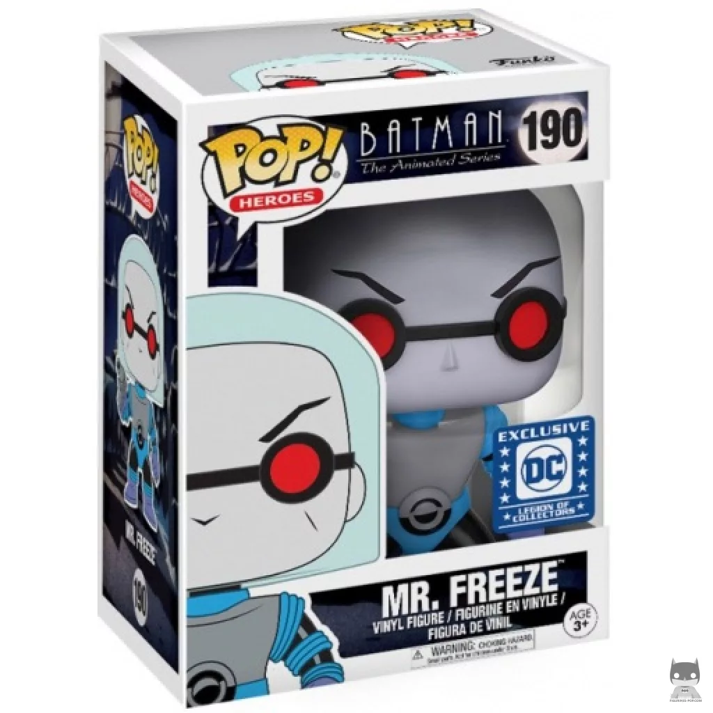 Figurine Funko POP Mr. Freeze avec Pistolet avec boîte