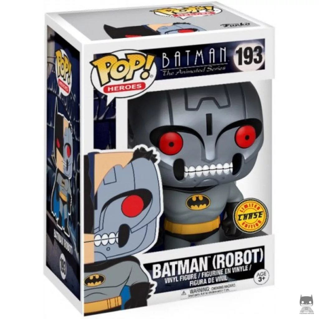 Figurine Funko POP Batman Robot (Chase) avec boîte
