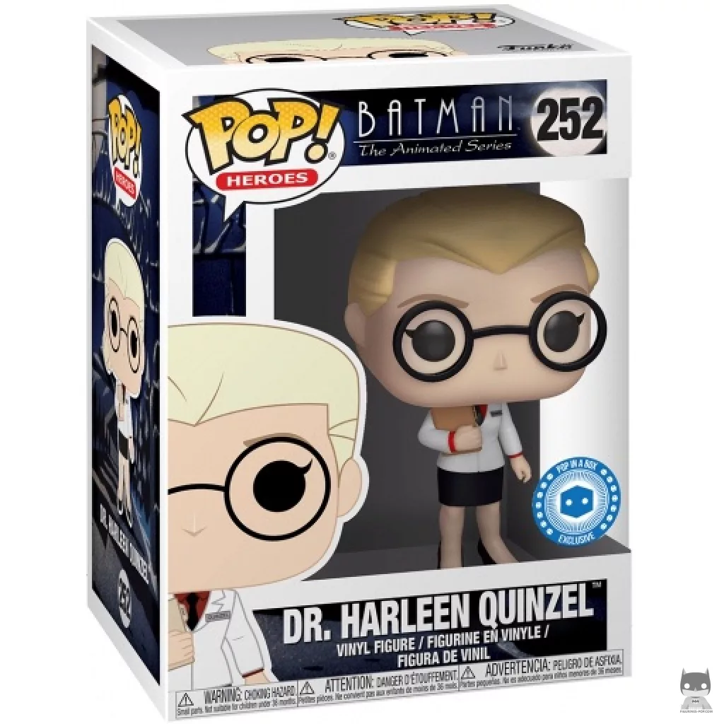Figurine Funko POP Dr. Harleen Quinzel avec boîte