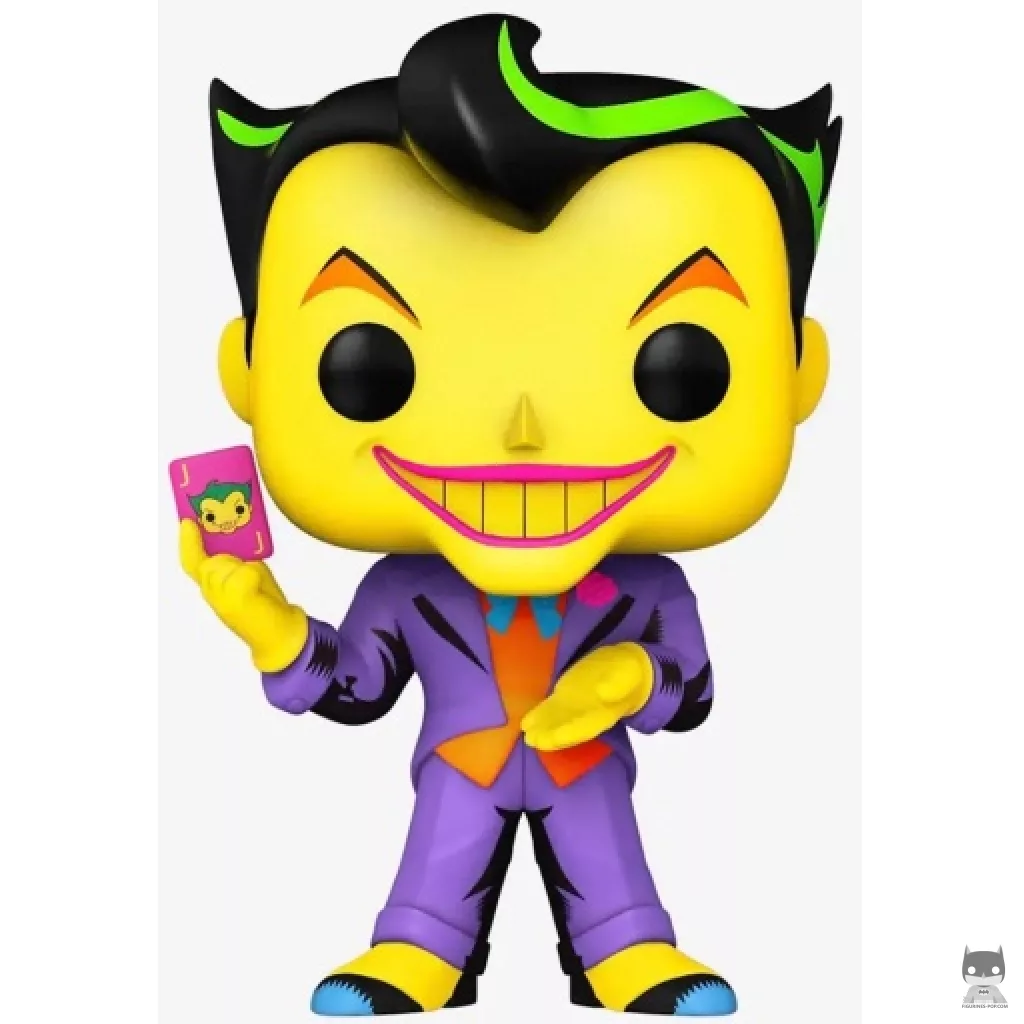 Figurine Funko POP The Joker (Blacklight) (Batman : Série d'Animation)