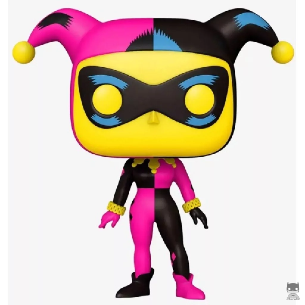 Figurine Funko POP Harley Quinn (Blacklight) (Batman : Série d'Animation)