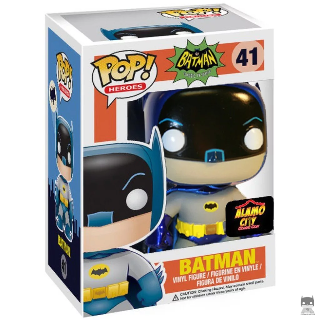 Figurine Funko POP Batman (Metallic) avec boîte
