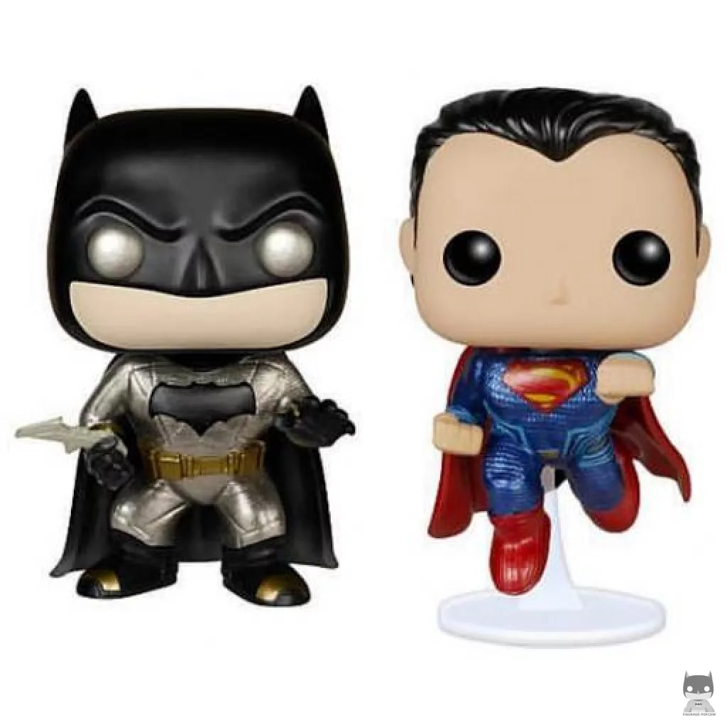 Figurine Funko POP Batman vs Superman (Metallic) (Batman vs Superman : L'Aube de la Justice)