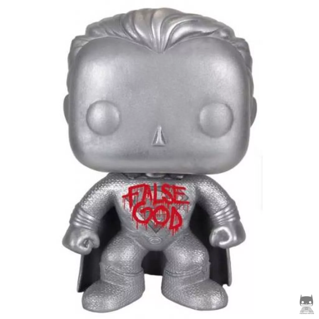 Figurine Funko POP Superman Faux Dieu (Metallic) (Batman vs Superman : L'Aube de la Justice)