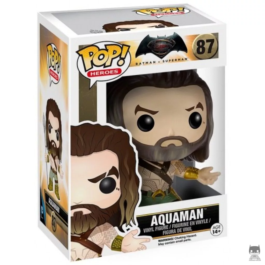 Figurine Funko POP Aquaman avec boîte