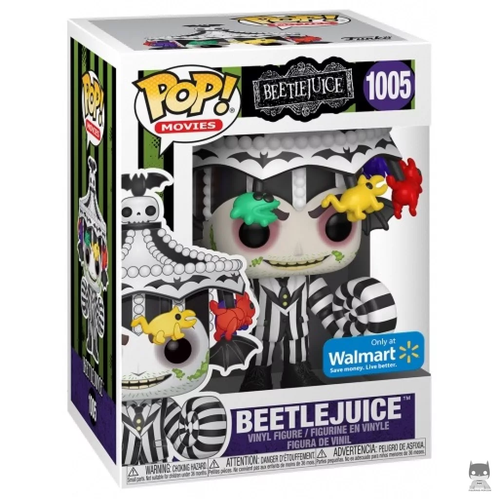 Figurine Funko POP Beetlejuice avec boîte