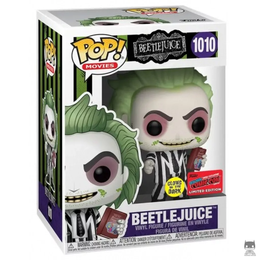 Figurine Funko POP Beetlejuice avec boîte