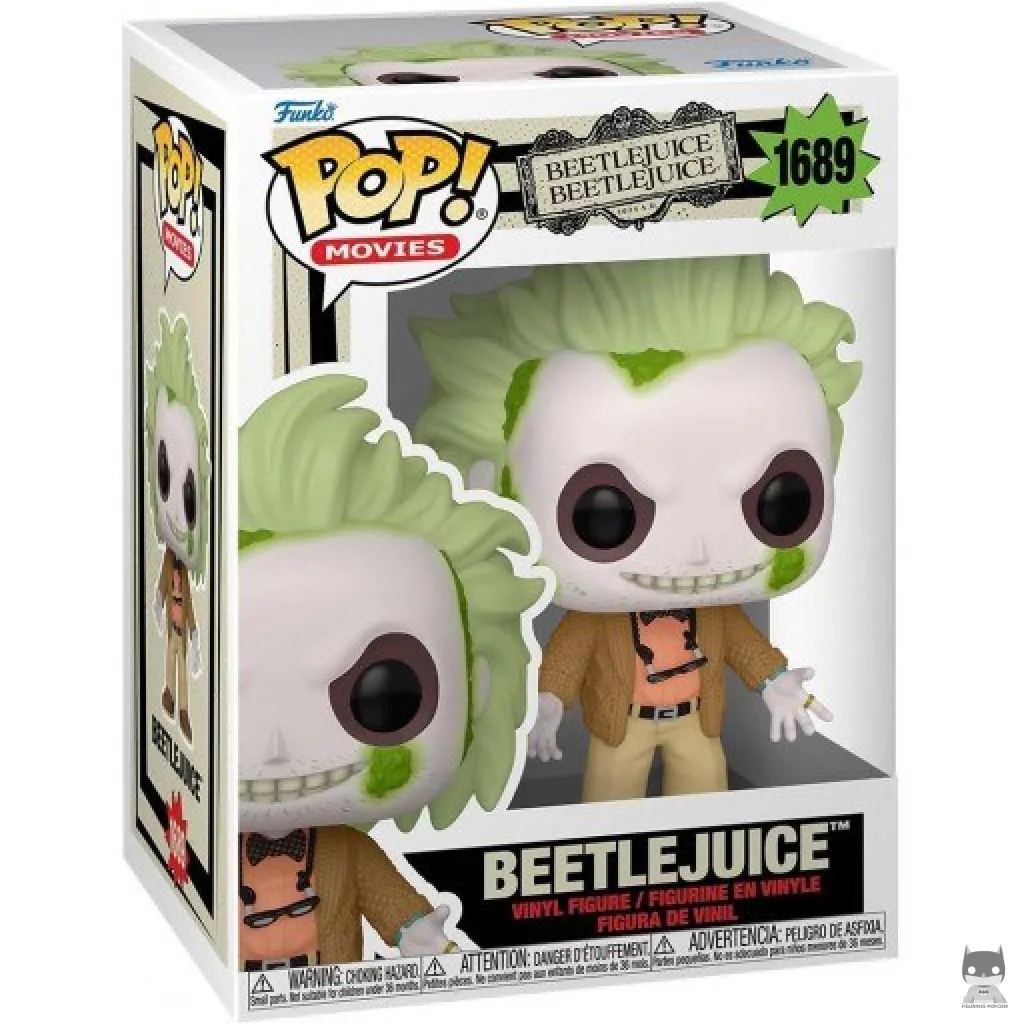 Figurine Funko POP Beetlejuice avec boîte