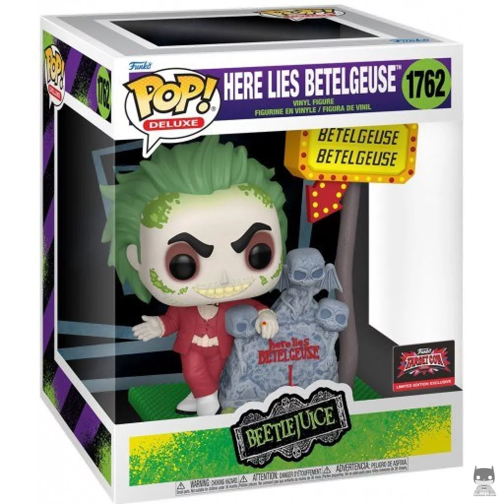 Figurine Funko POP Here Lies Betelgeuse avec boîte