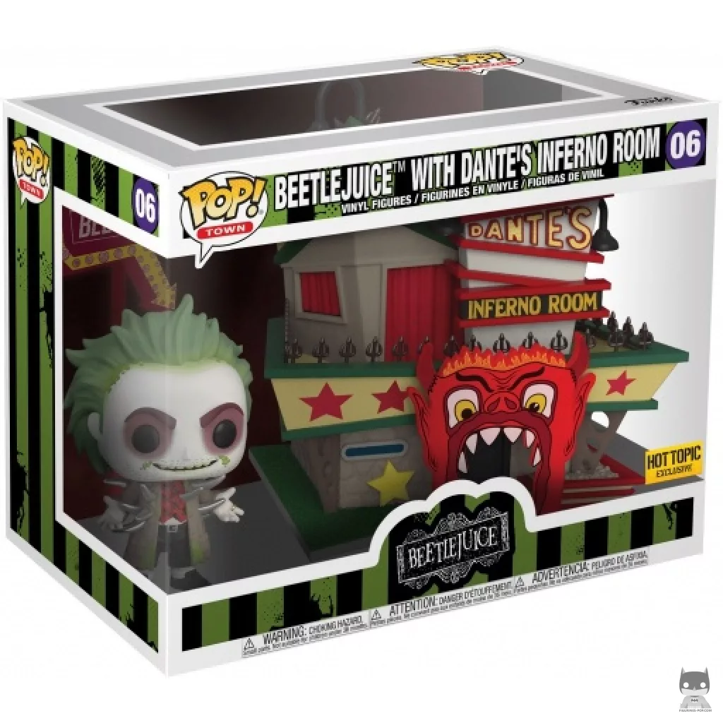 Figurine Funko POP Beetlejuice Dante Inferno avec boîte