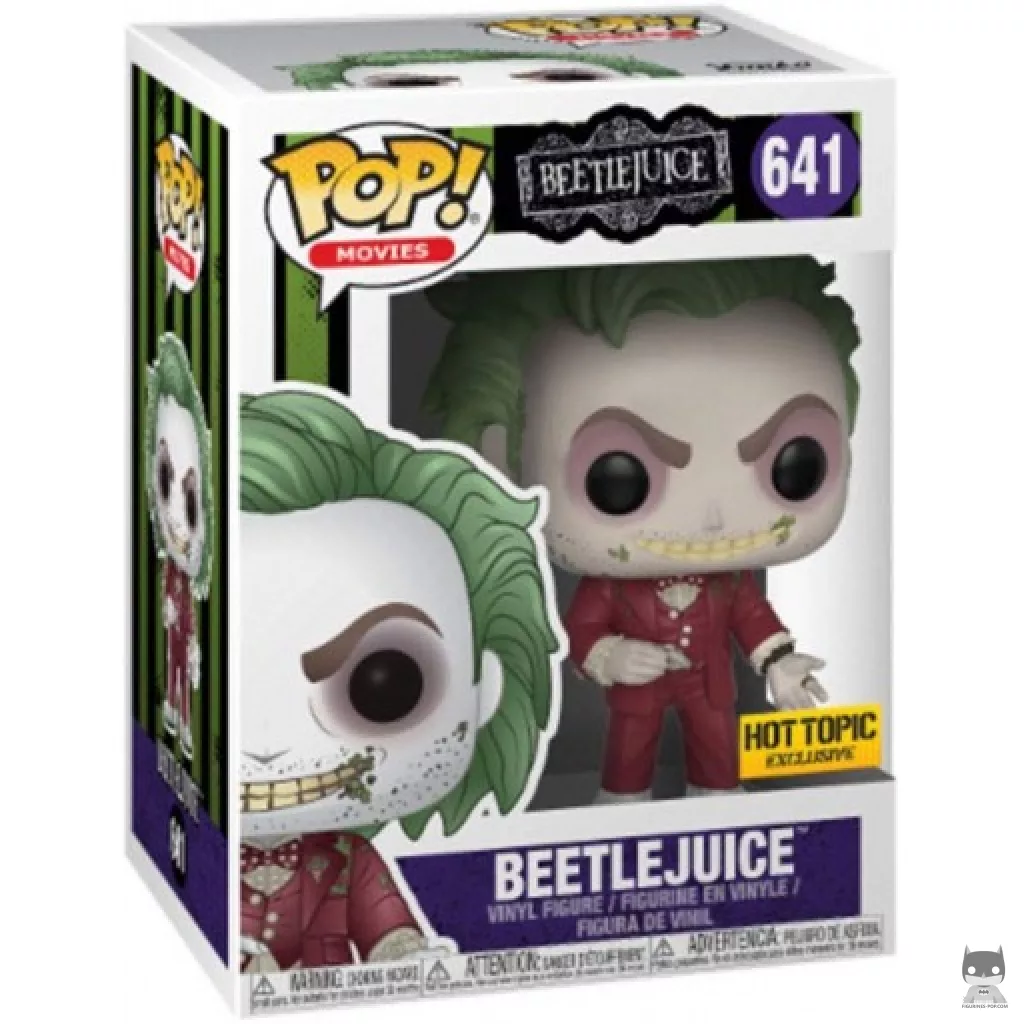 Figurine Funko POP Beetlejuice avec boîte