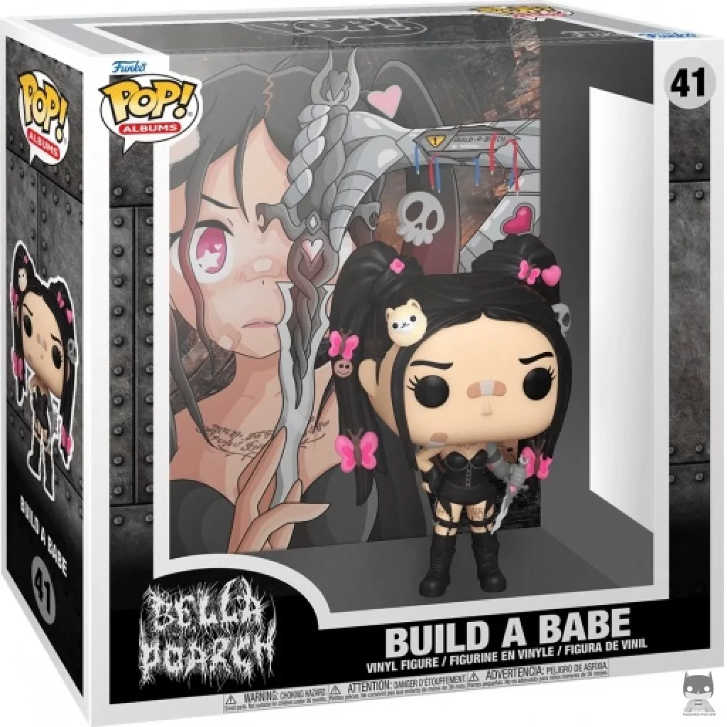 Figurine Funko POP Bella Poarch : Build A Babe avec boîte