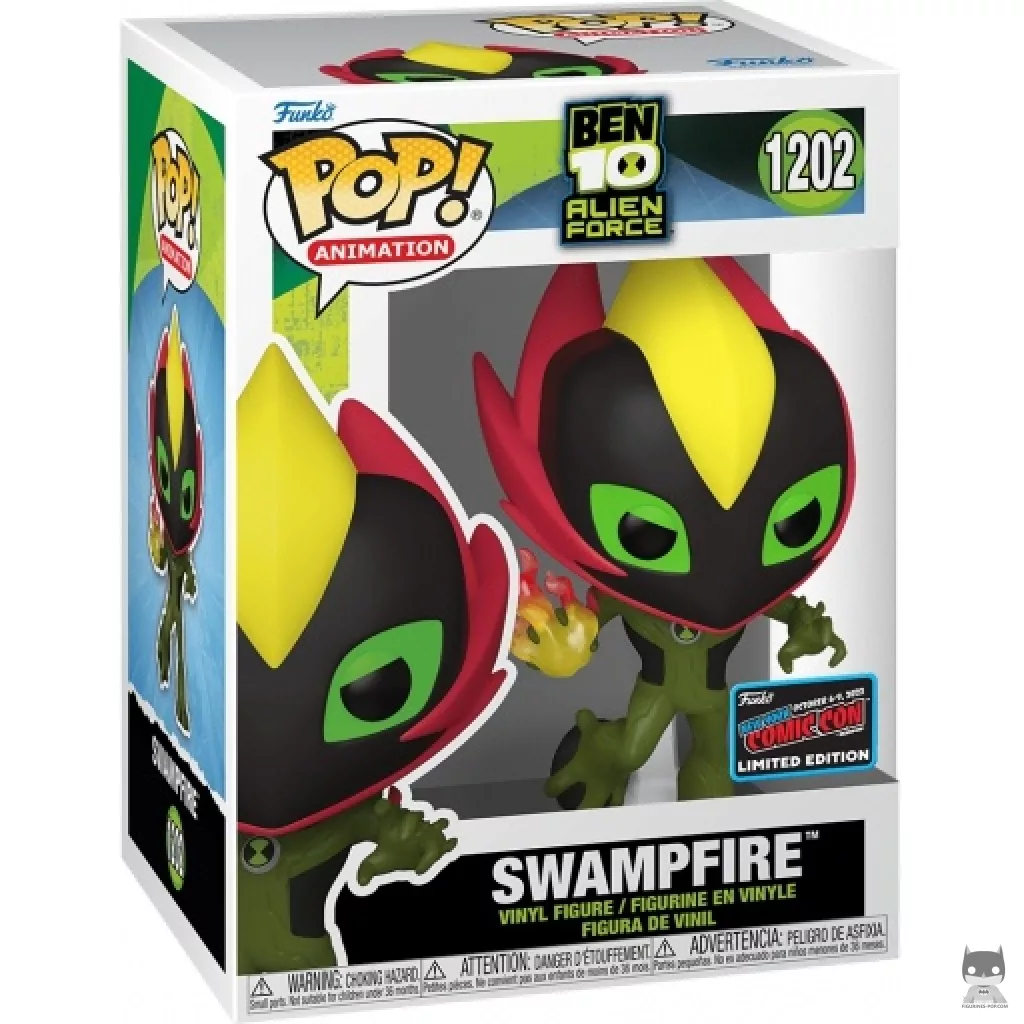 Figurine Funko POP Swampfire avec boîte