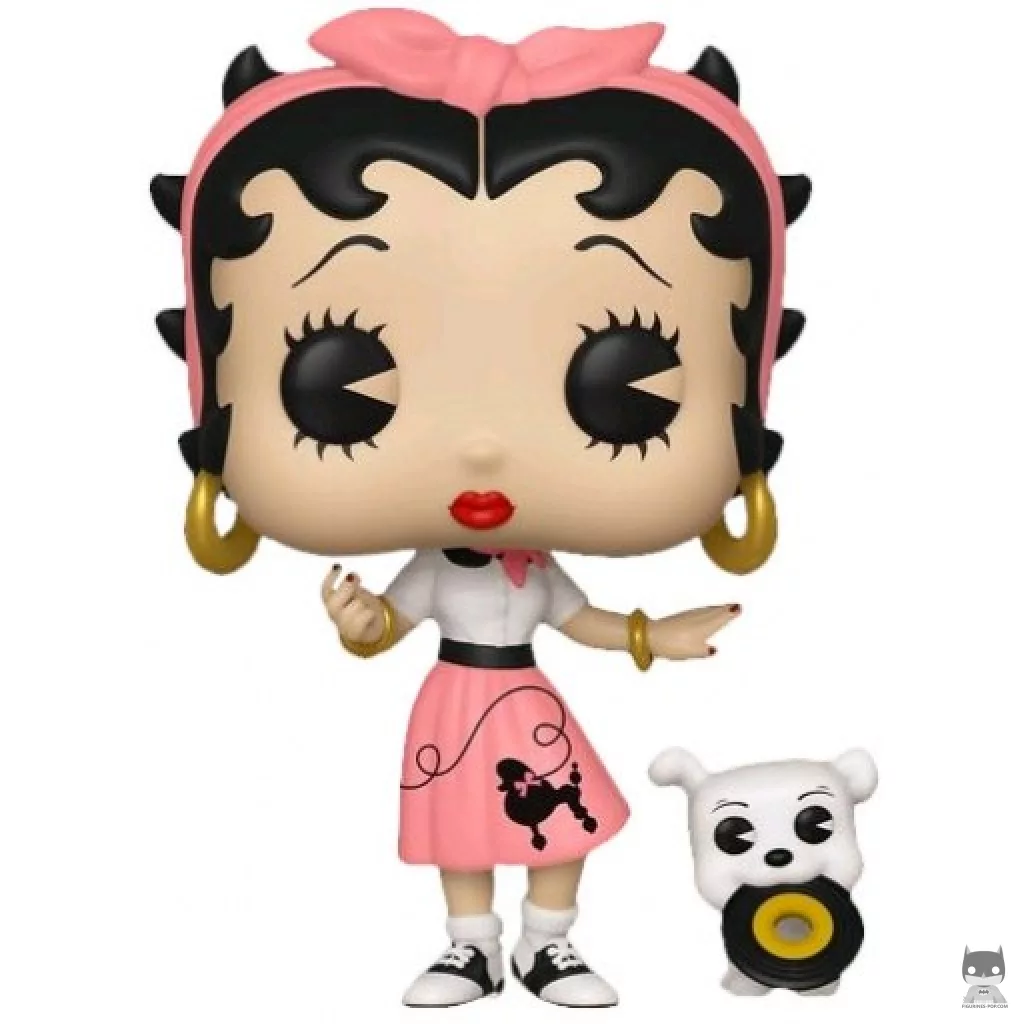 Figurine Funko POP Betty Boop Sock Hop & Pudgy (Betty Boop)